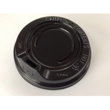 6oz 70mm HIPS Coffee Cup Lid Plastic pour Paper Cup